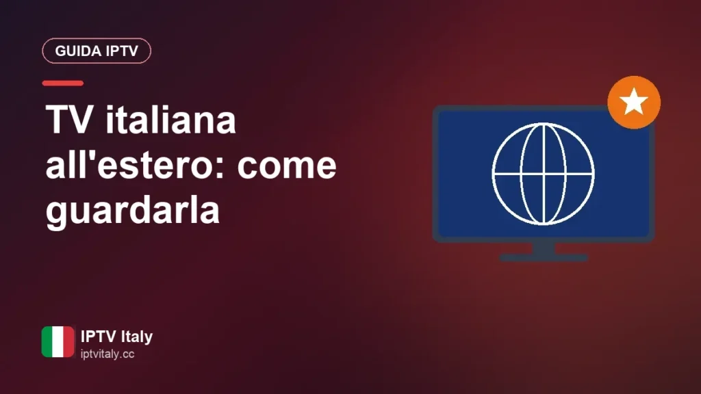 TV italiana all'estero: come guardarla